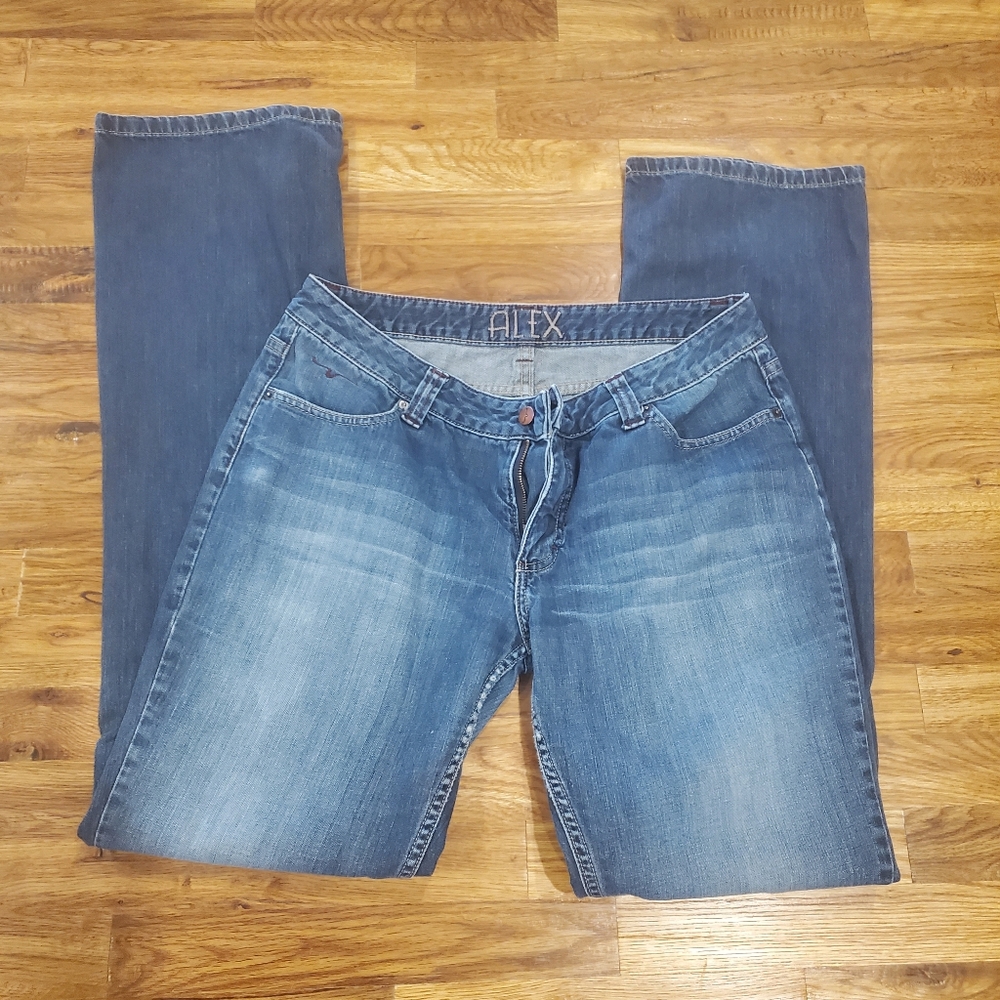 Kimes Ranch Blue Straight Leg Jeans Classic Style